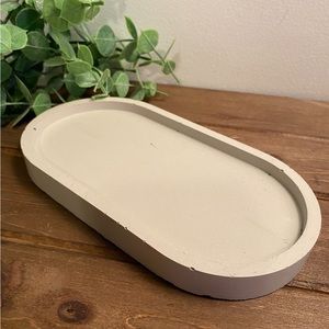 Handmade Trinket Tray - Cream